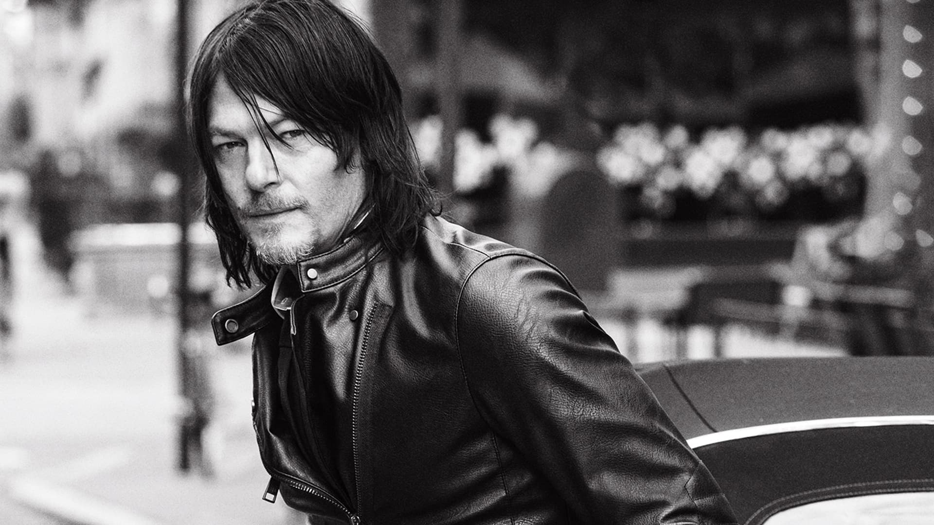 Norman Reedus Monochrome Wallpapers