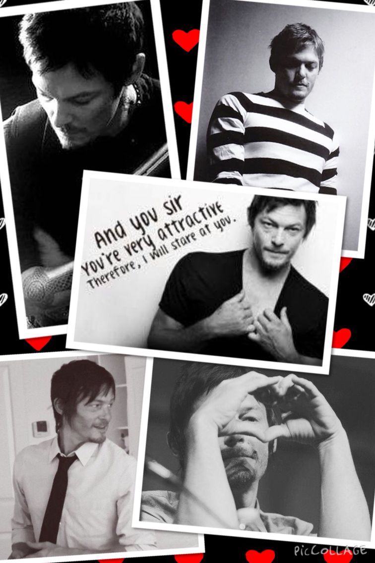 Norman Reedus Monochrome Wallpapers