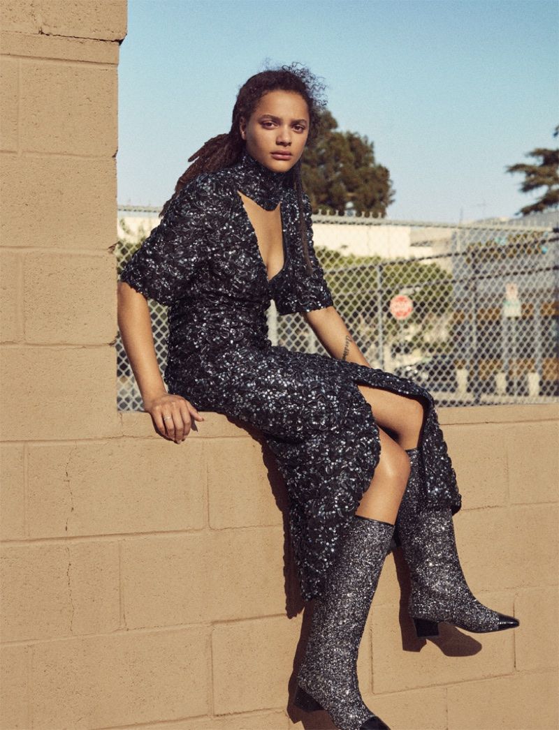 Sasha Lane V Magazine Wallpapers