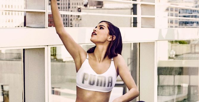 Selena Gomez Puma 2018 Shoot Wallpapers