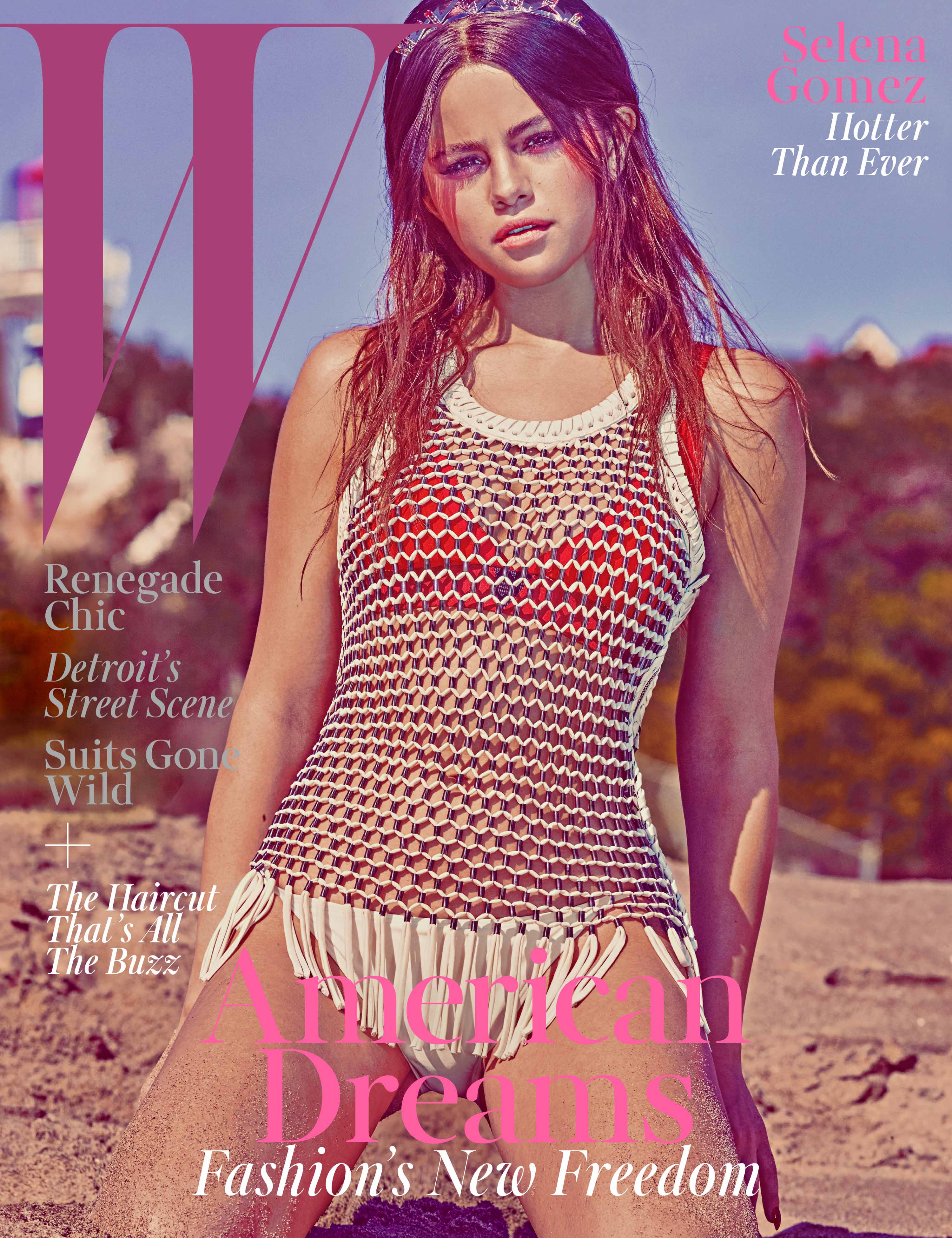 Selena Gomez W Magazine Wallpapers