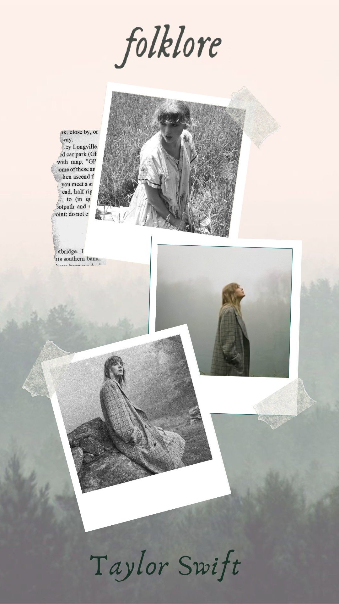 Taylor Swift Folklore Wallpapers