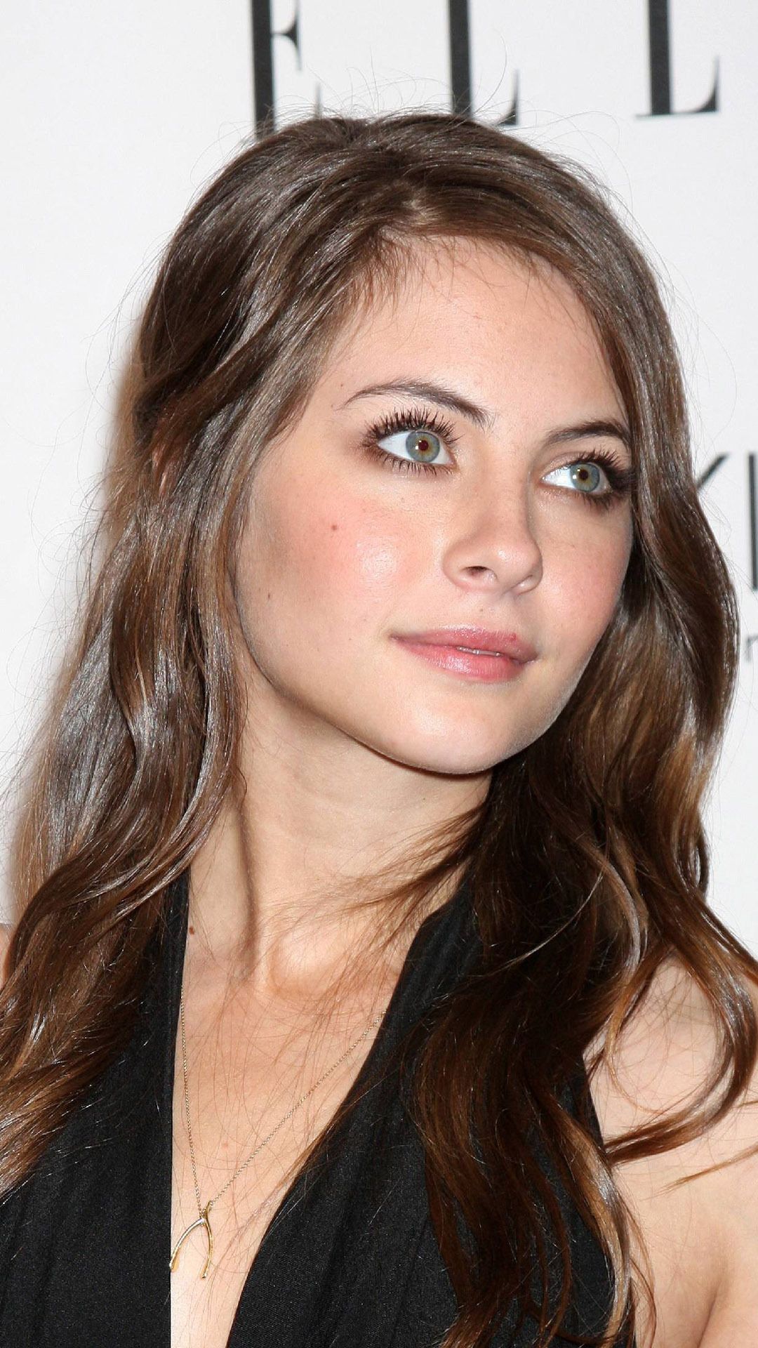 Willa Holland in Black Wallpapers
