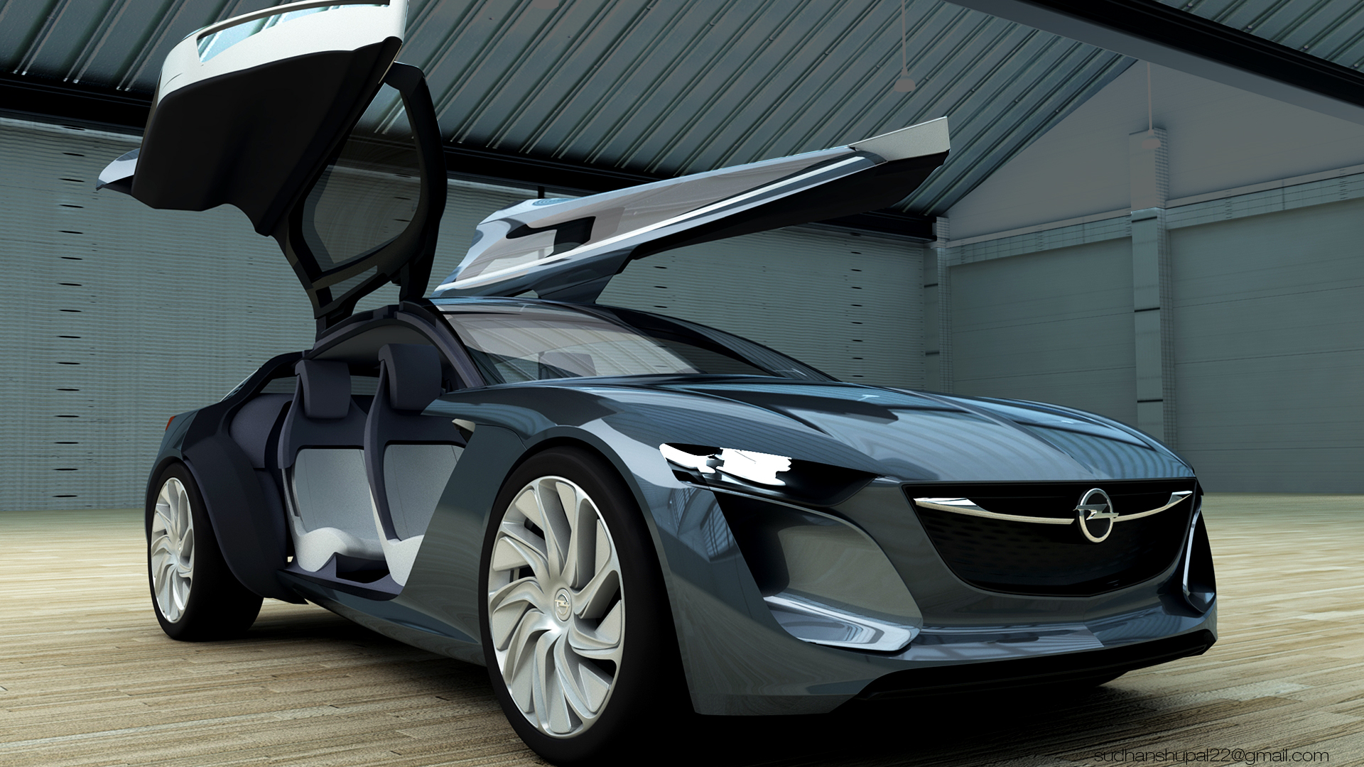 2013 Opel Monza Concept Wallpapers