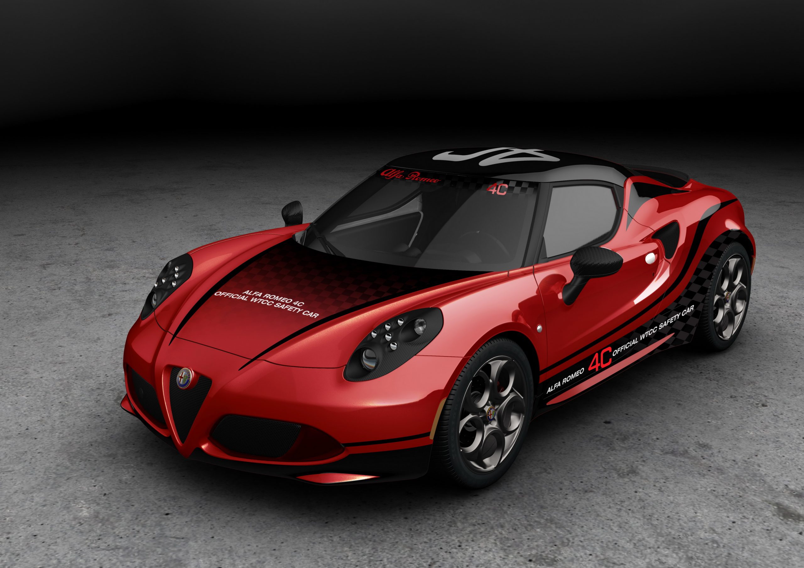 Alfa Romeo 4C Wtcc Safety Car Wallpapers