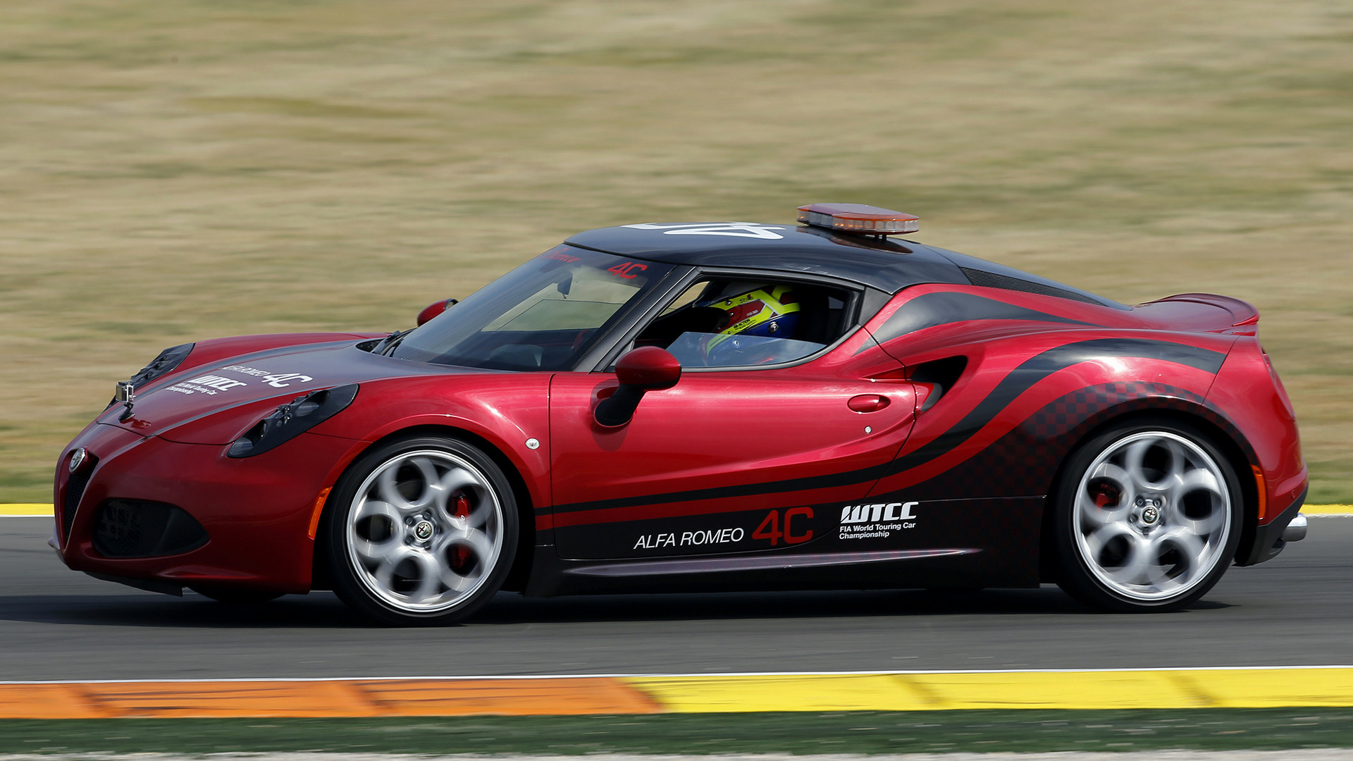 Alfa Romeo 4C Wtcc Safety Car Wallpapers