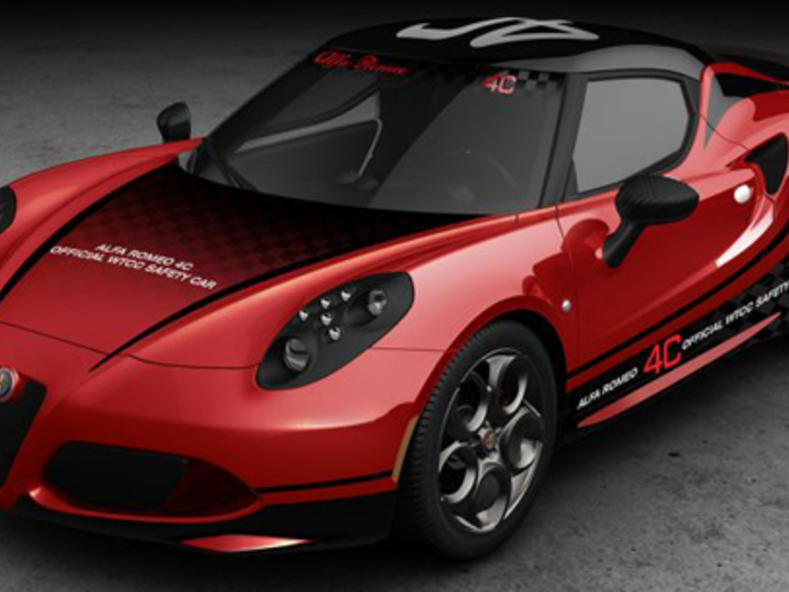 Alfa Romeo 4C Wtcc Safety Car Wallpapers