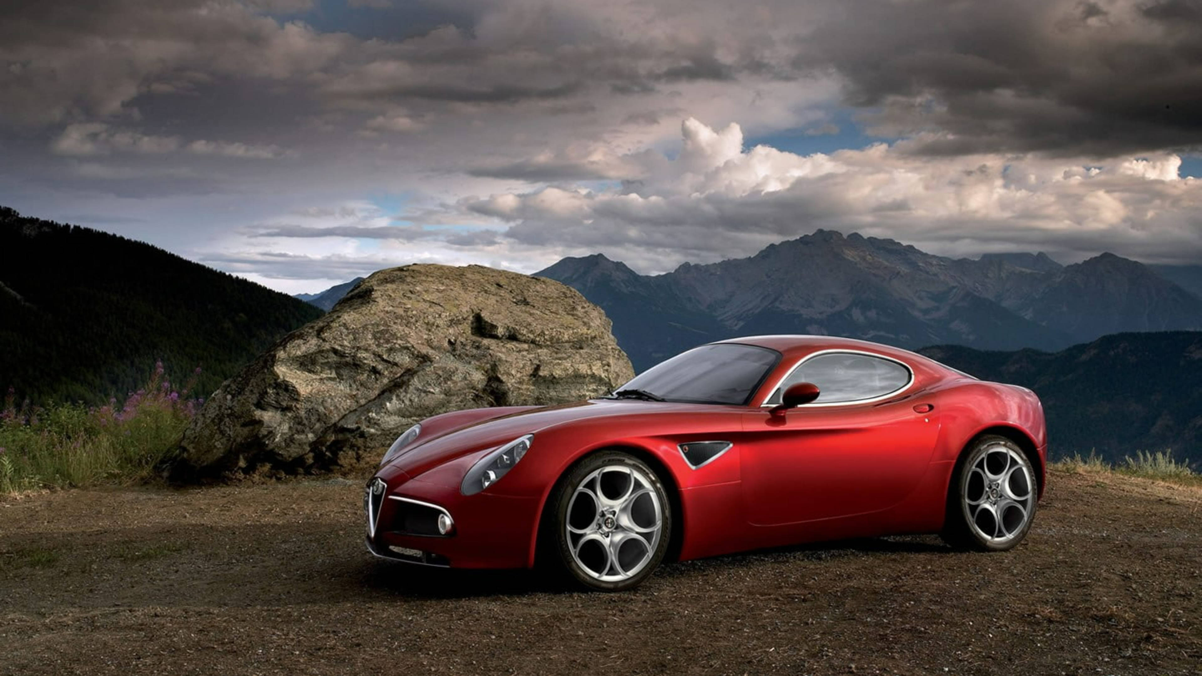 Alfa Romeo 8C Competizione Wallpapers