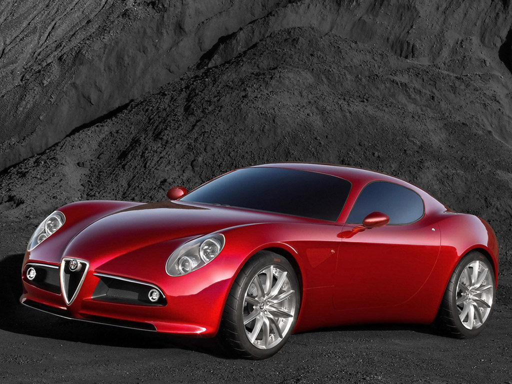 Alfa Romeo 8C Competizione Wallpapers