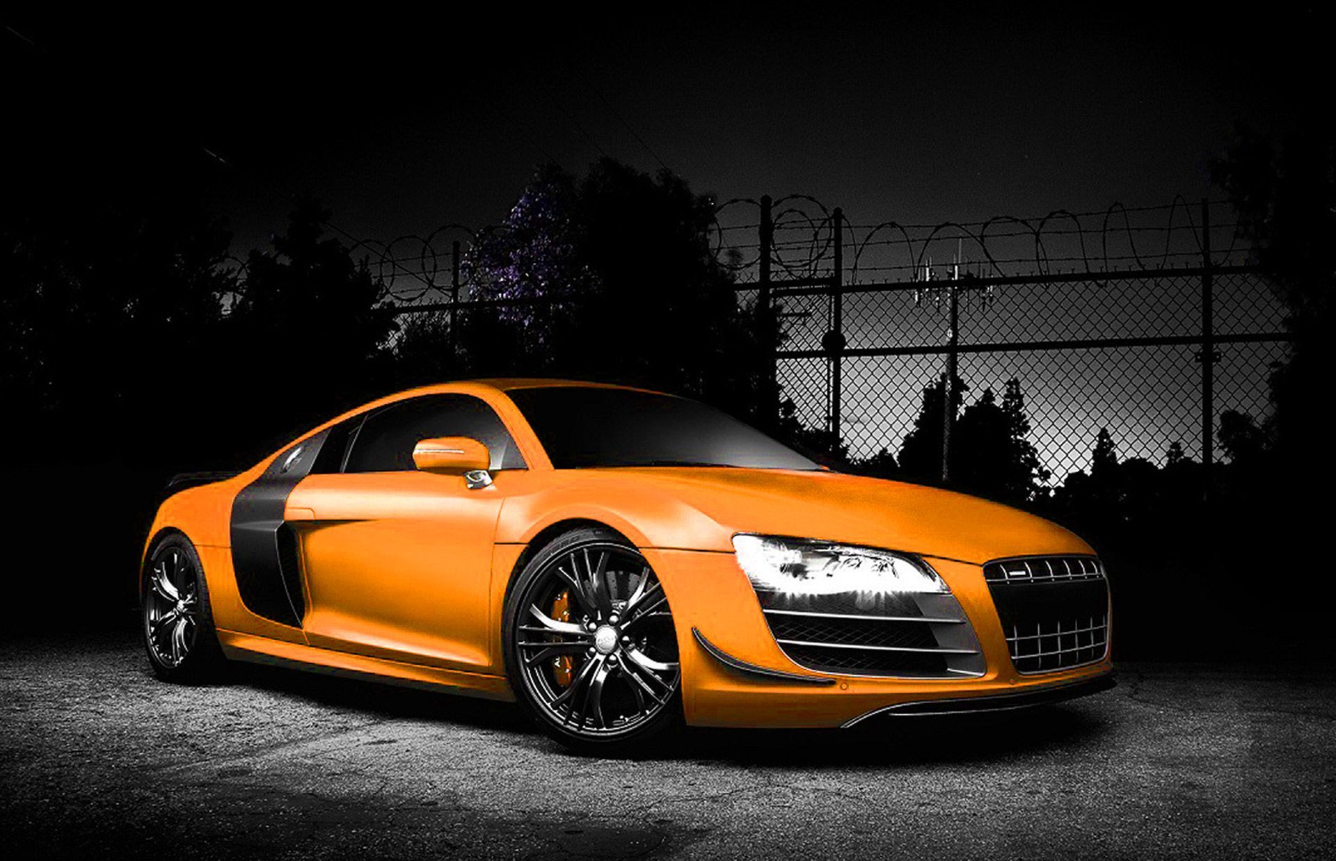 Audi Orange Wallpapers