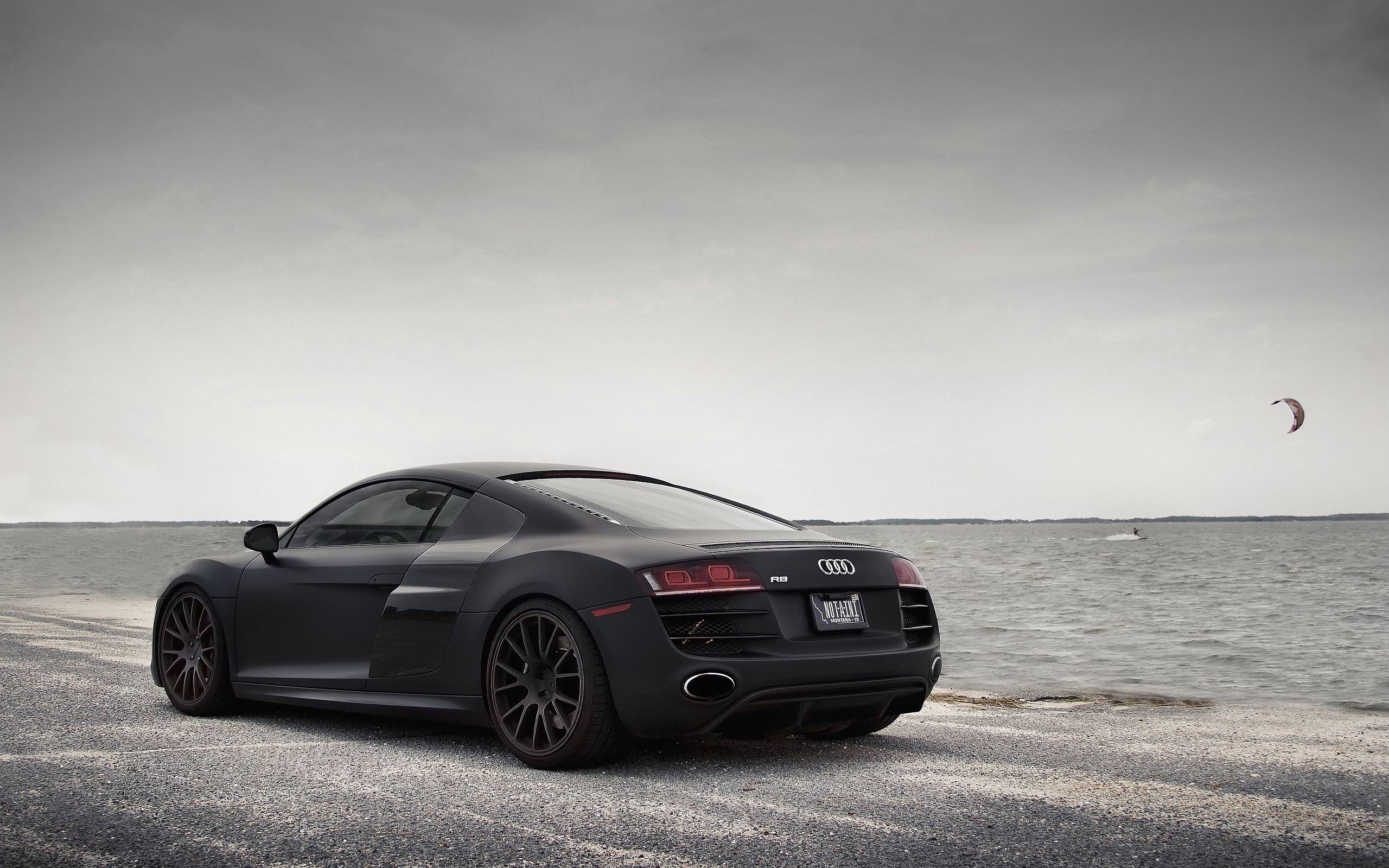 Audi R8 Black Wallpapers