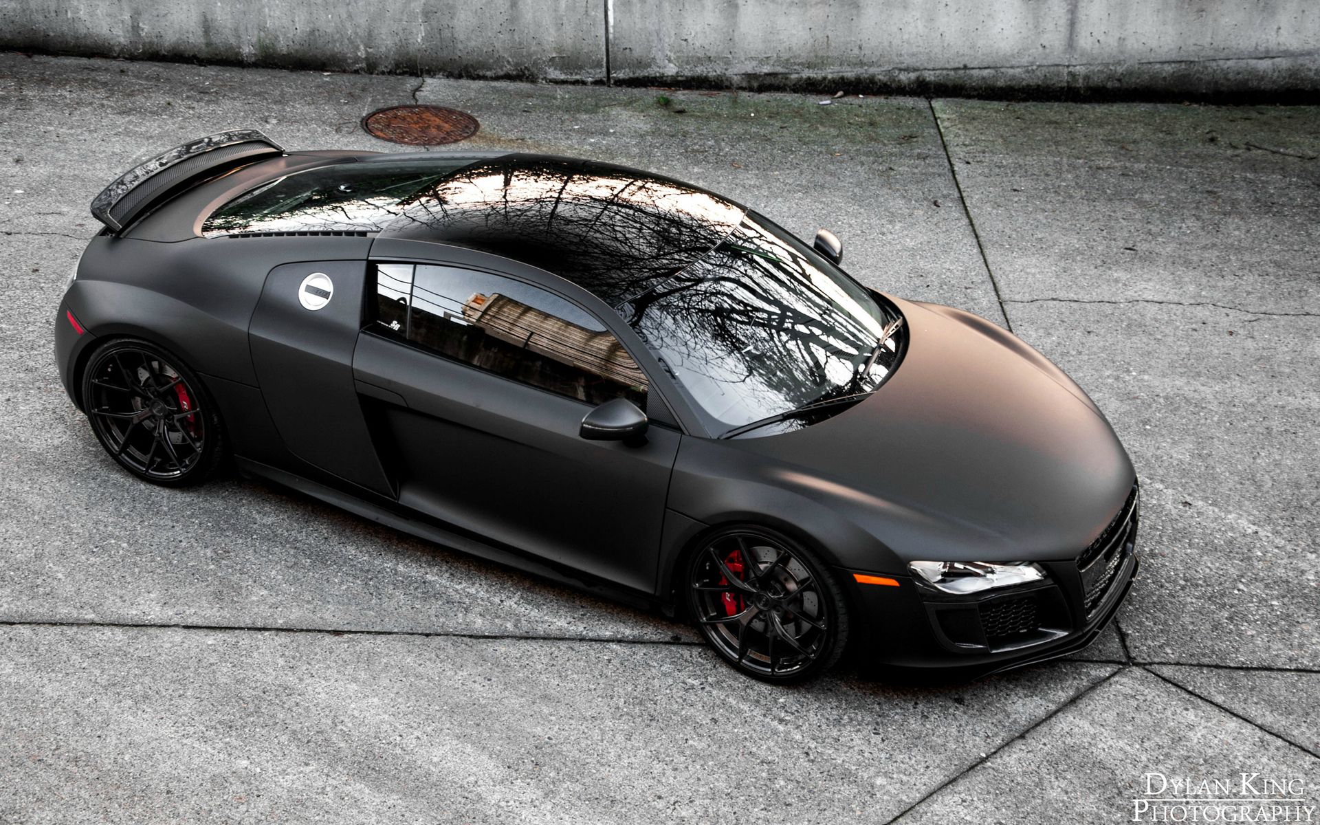 Audi R8 Black Wallpapers