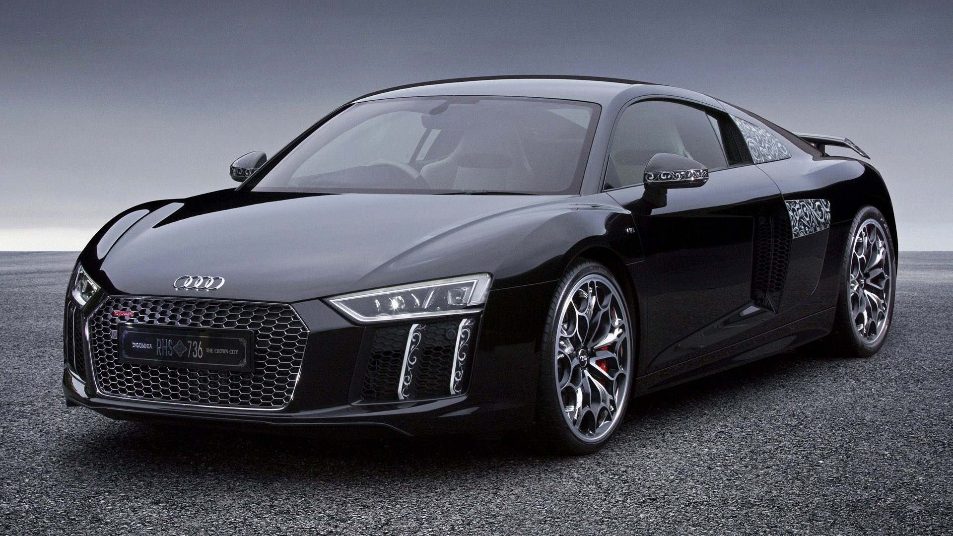 Audi R8 Black Wallpapers