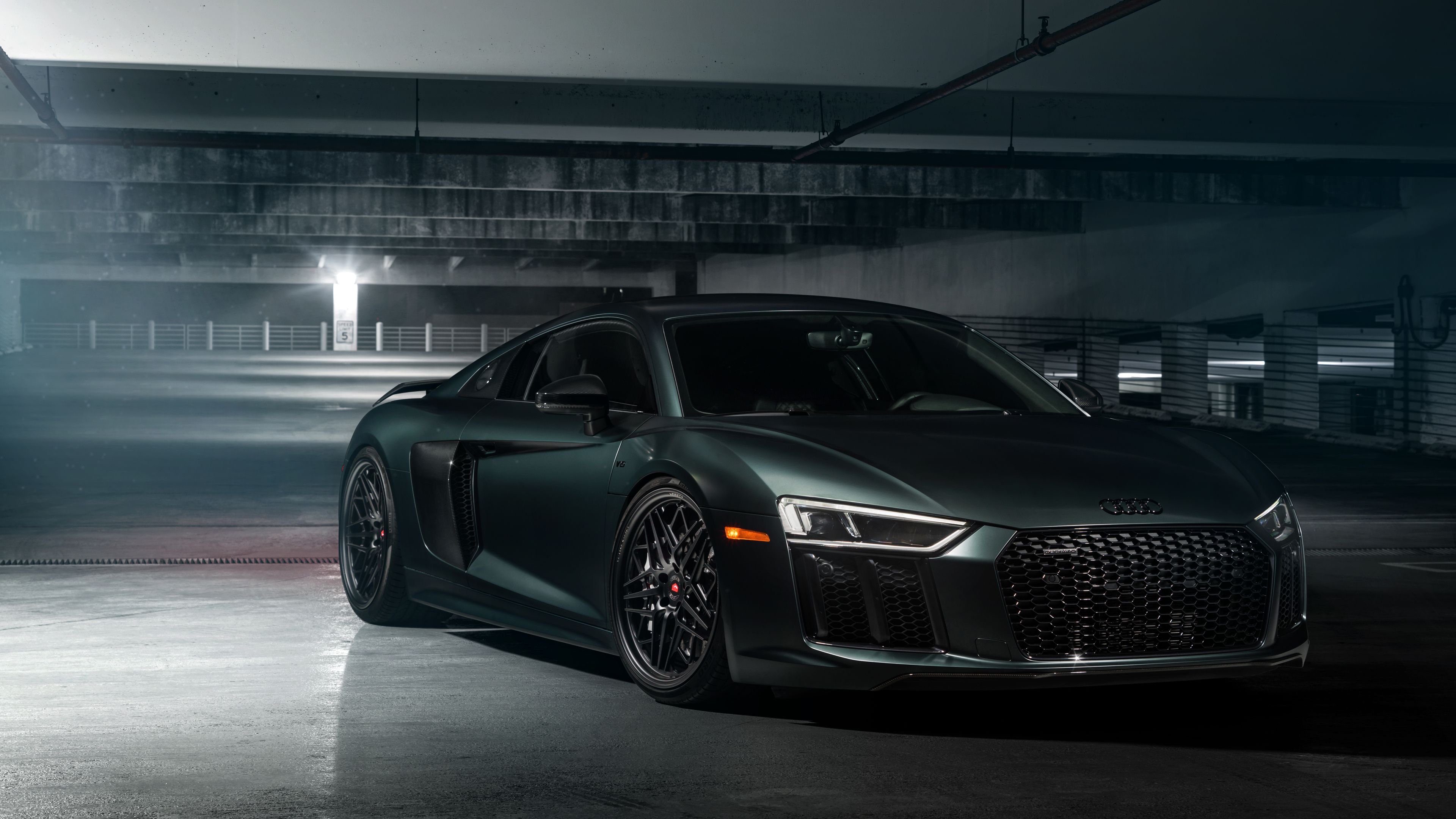 Audi R8 Black Wallpapers