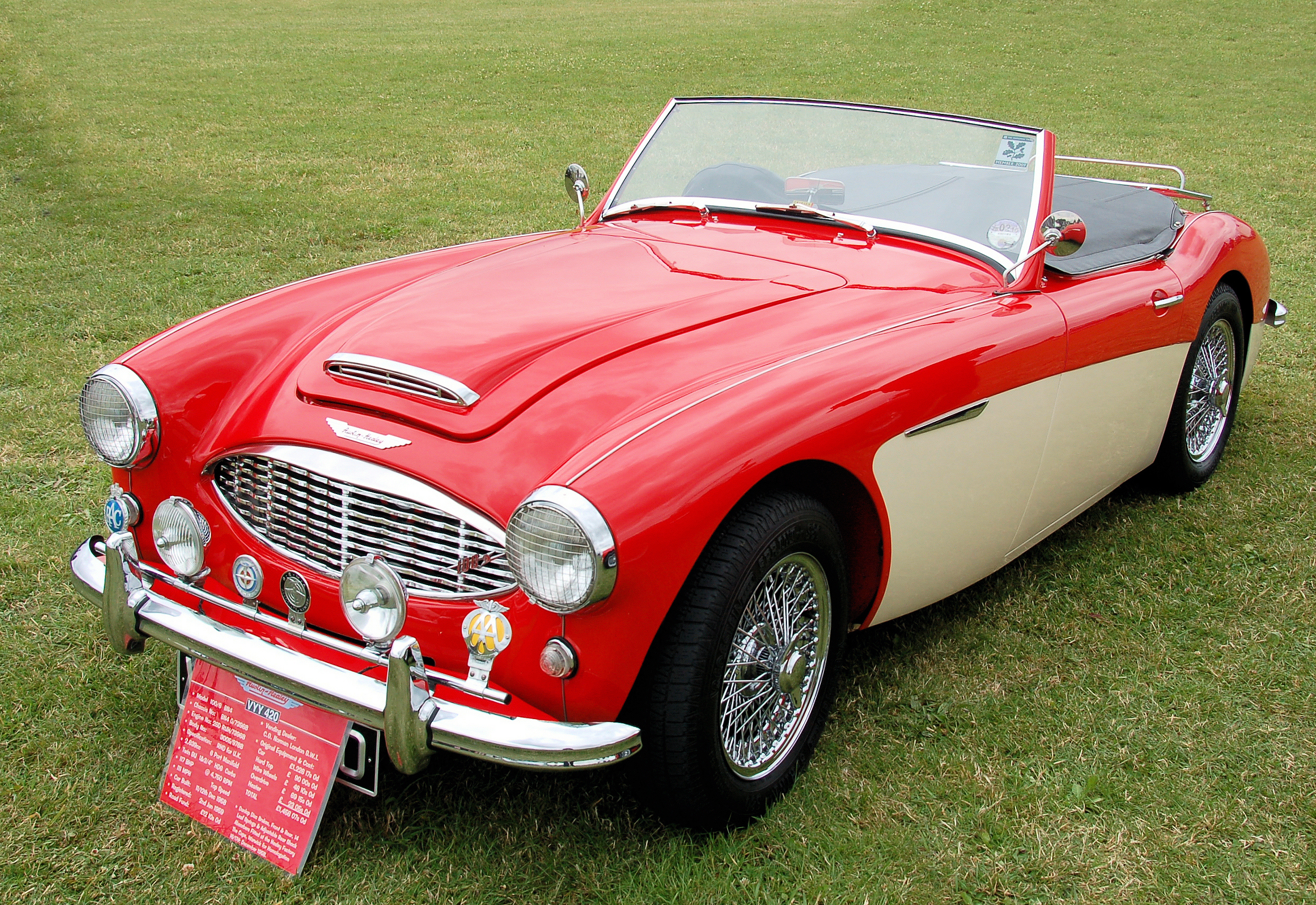 Austin-Healey 100 Wallpapers