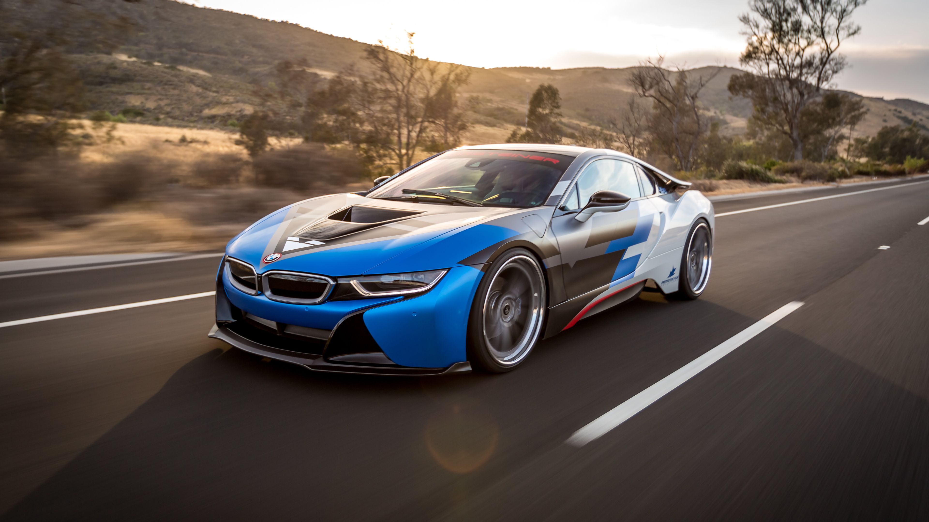 Bmw I8 Digital Art Tuned Wallpapers