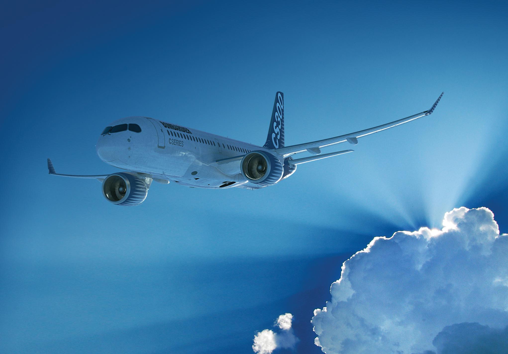 Bombardier Cs300 Wallpapers