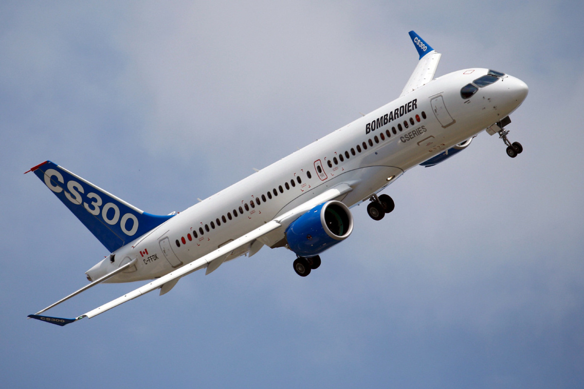 Bombardier Cs300 Wallpapers