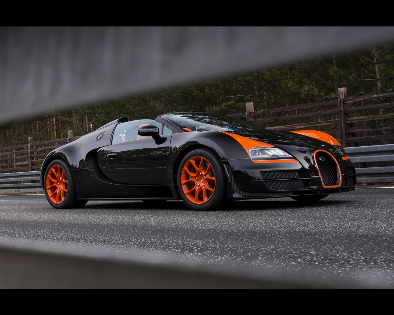 Bugatti Veyron Vitesse World Speed Record Wallpapers