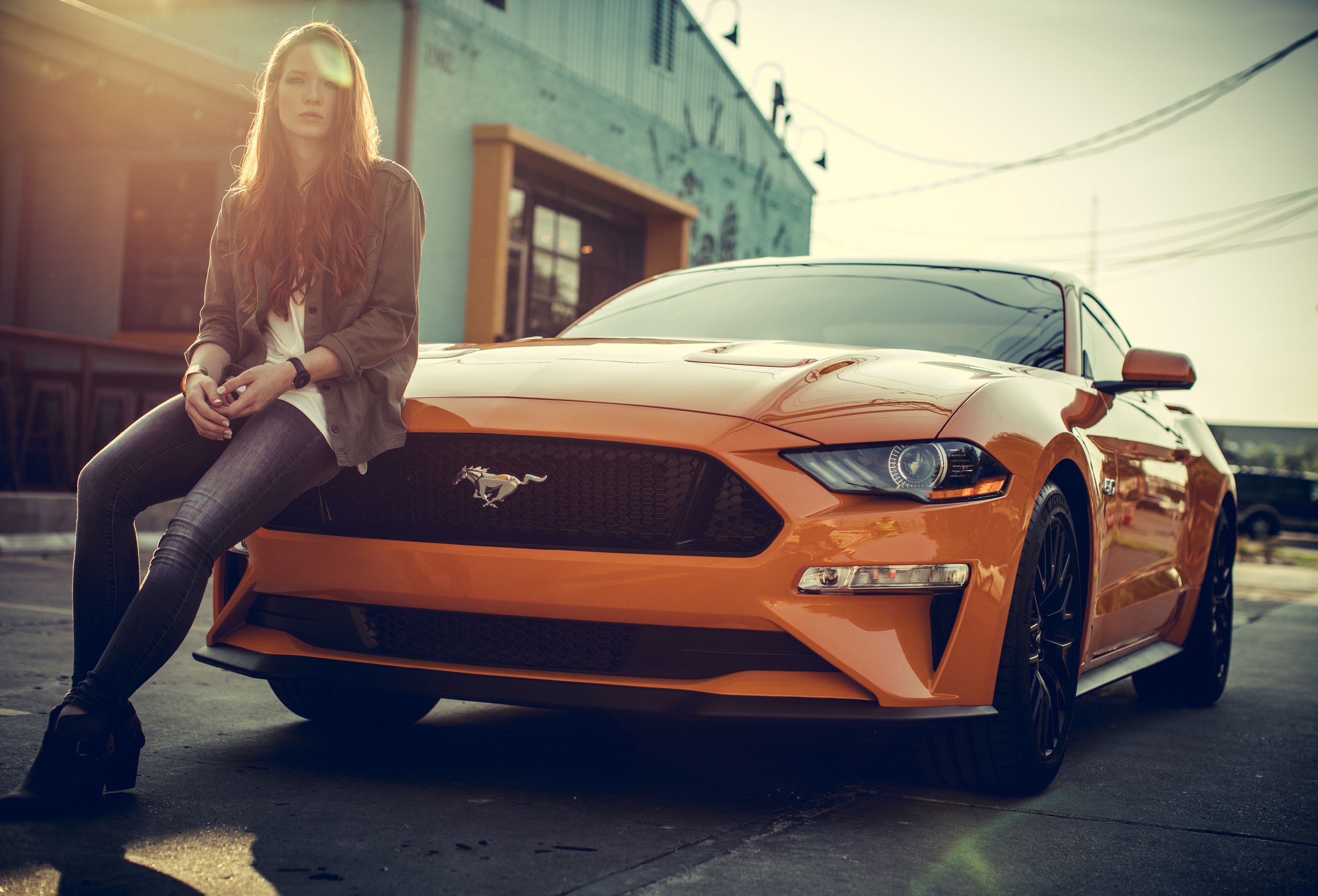 Car And Girl Wallpapers