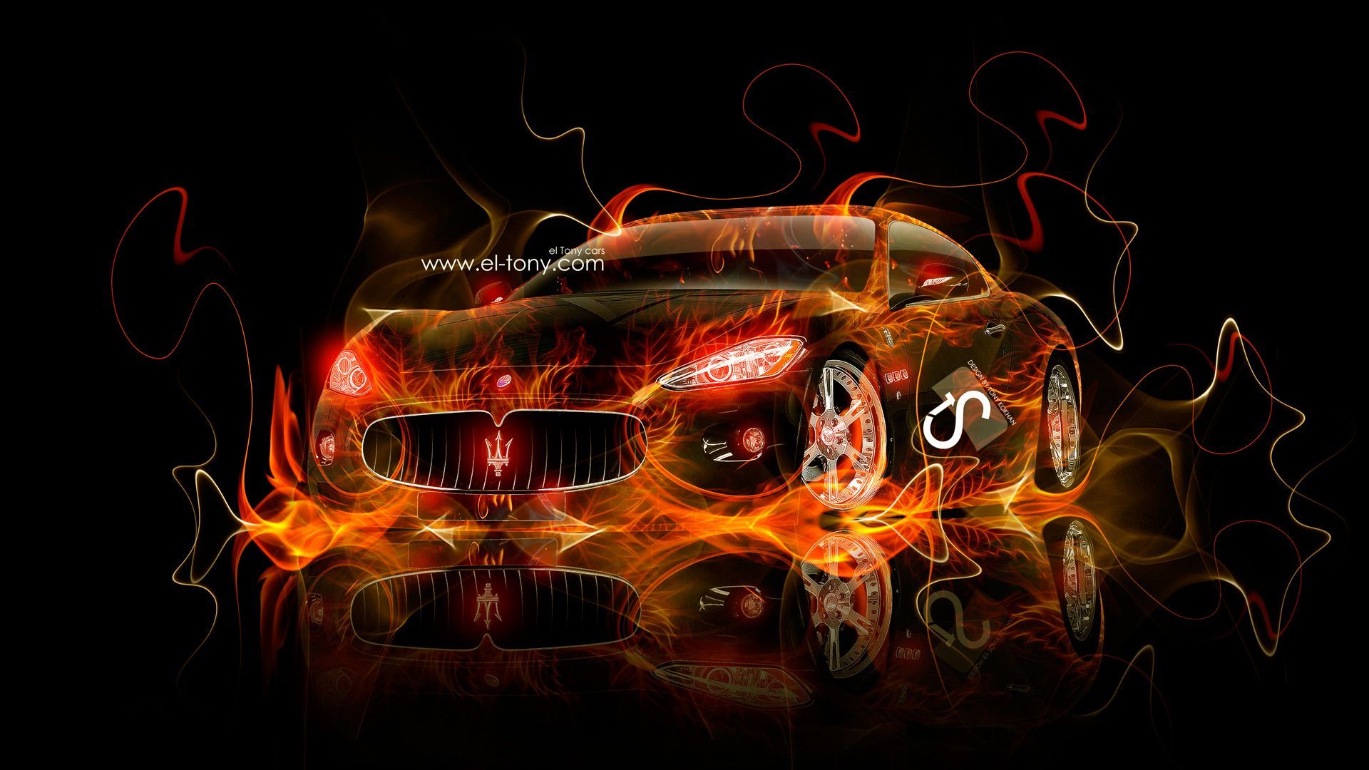 Car On Fire Wallpapers