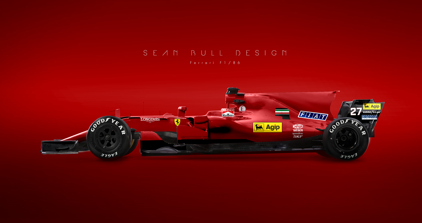 Ferrari F1-86 Wallpapers