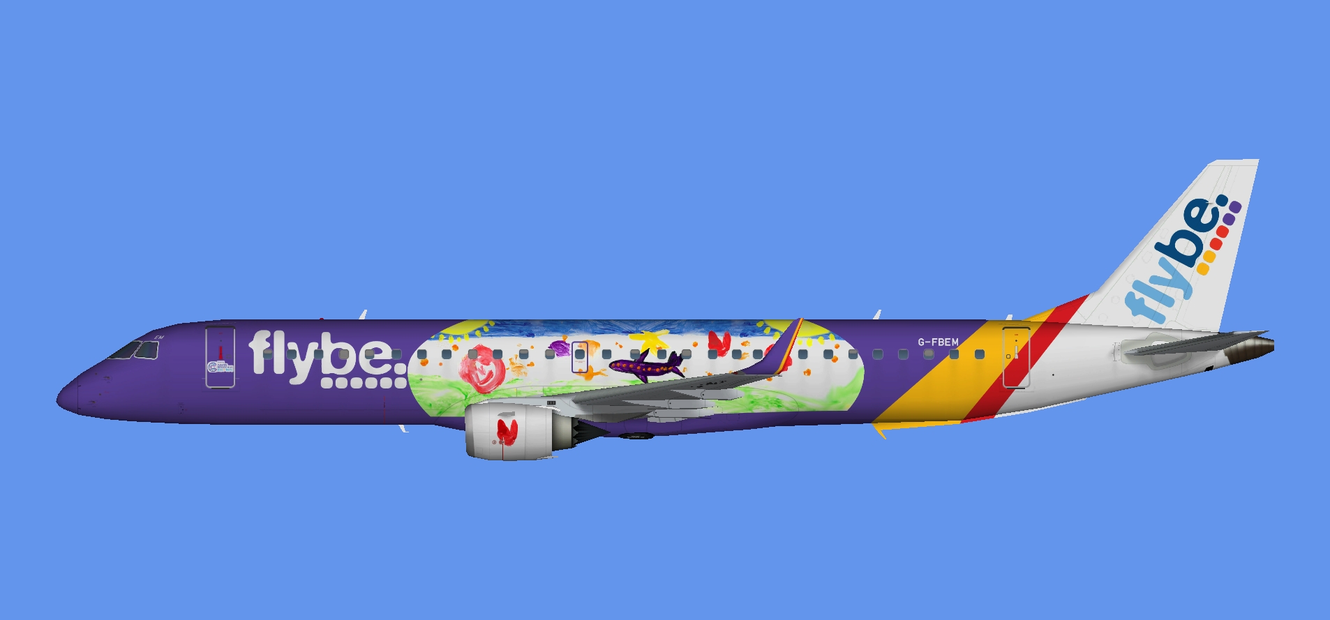 Flybe Embraer 195 Wallpapers