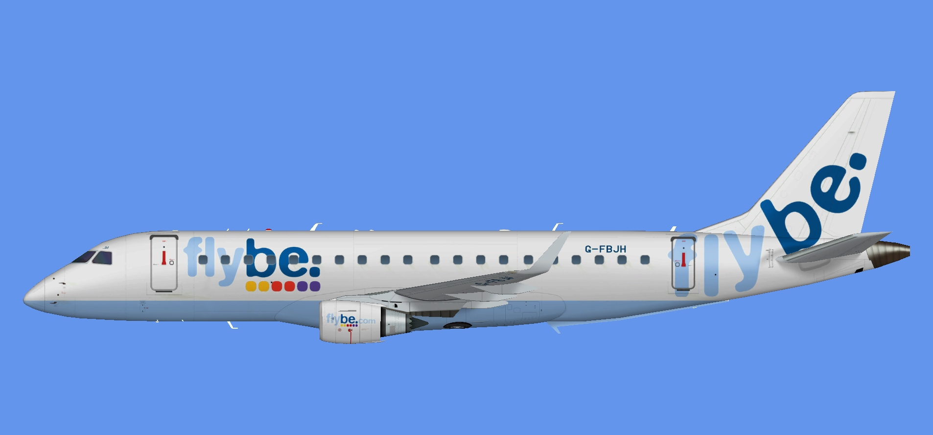 Flybe Embraer 195 Wallpapers