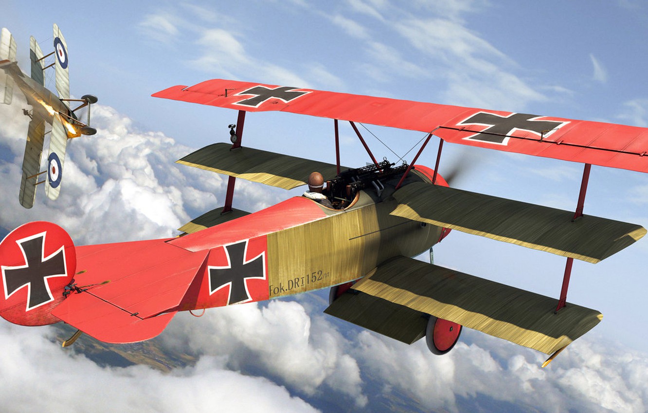 Fokker Triplane Wallpapers