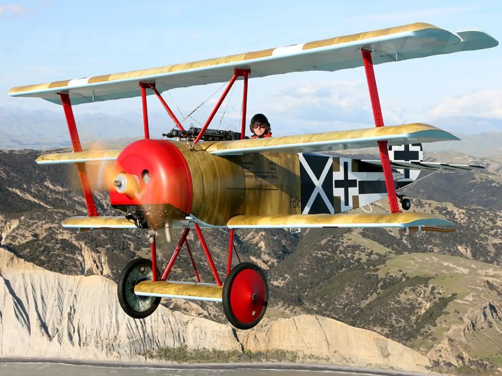 Fokker Triplane Wallpapers