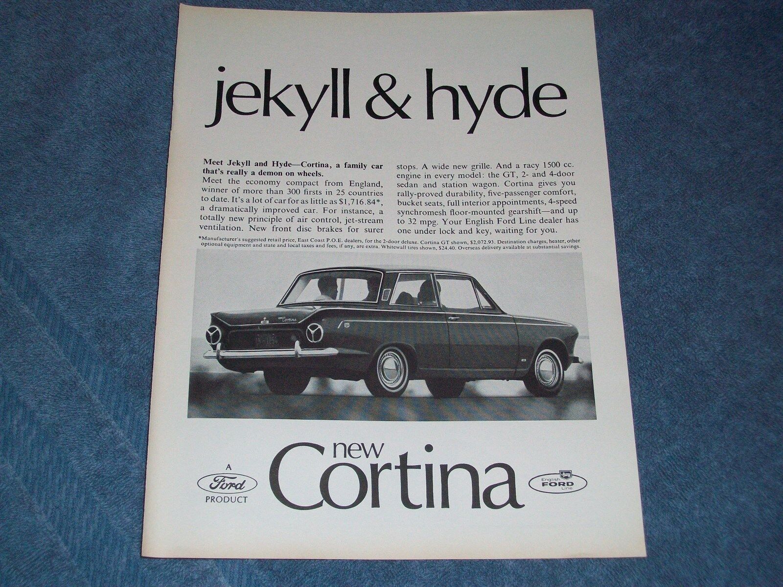 Ford Cortina Gt Wallpapers