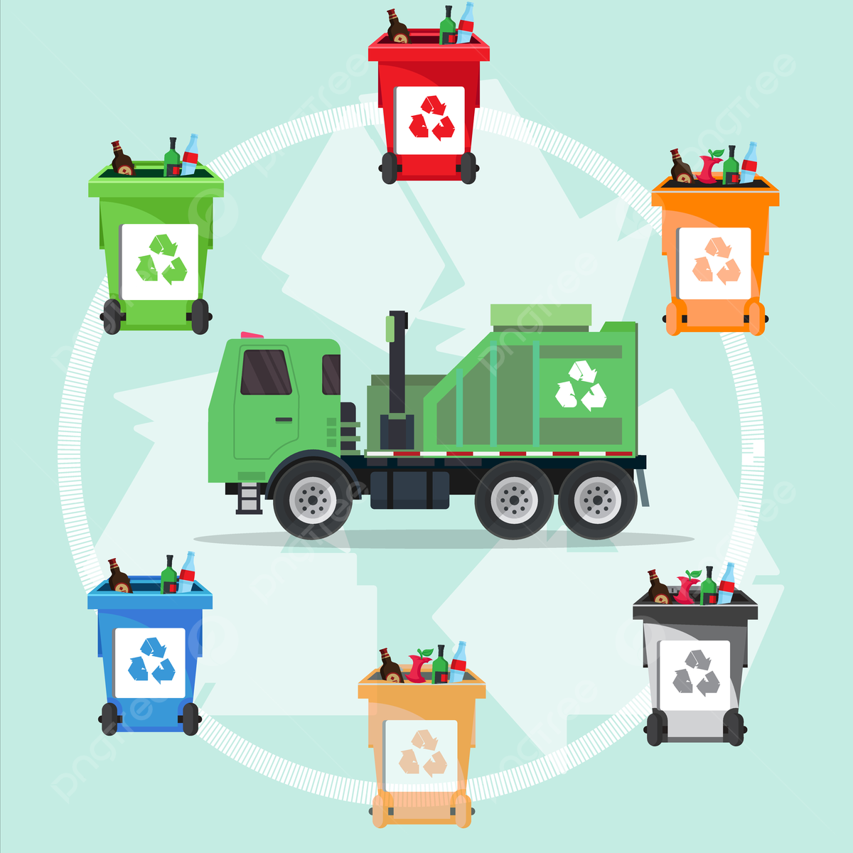 Garbage Truck Wallpapers