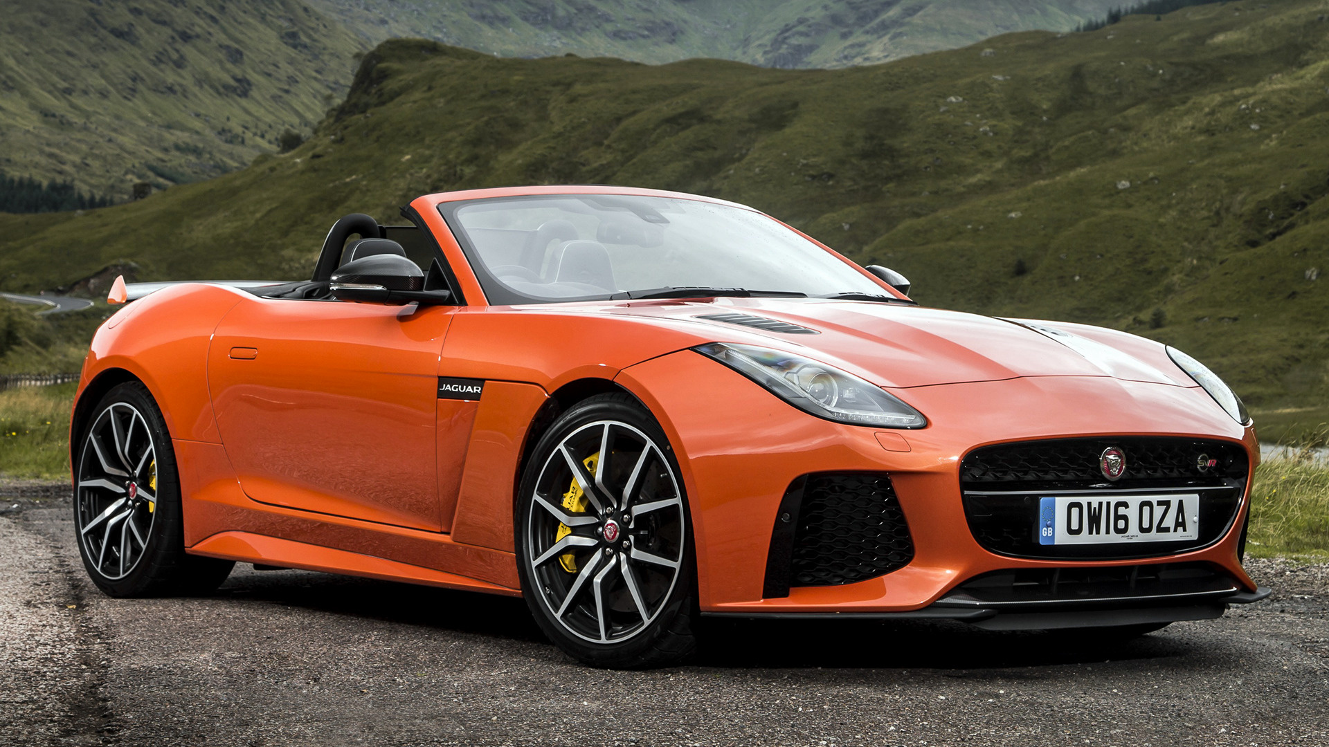 Jaguar F-Type Svr Convertible Wallpapers