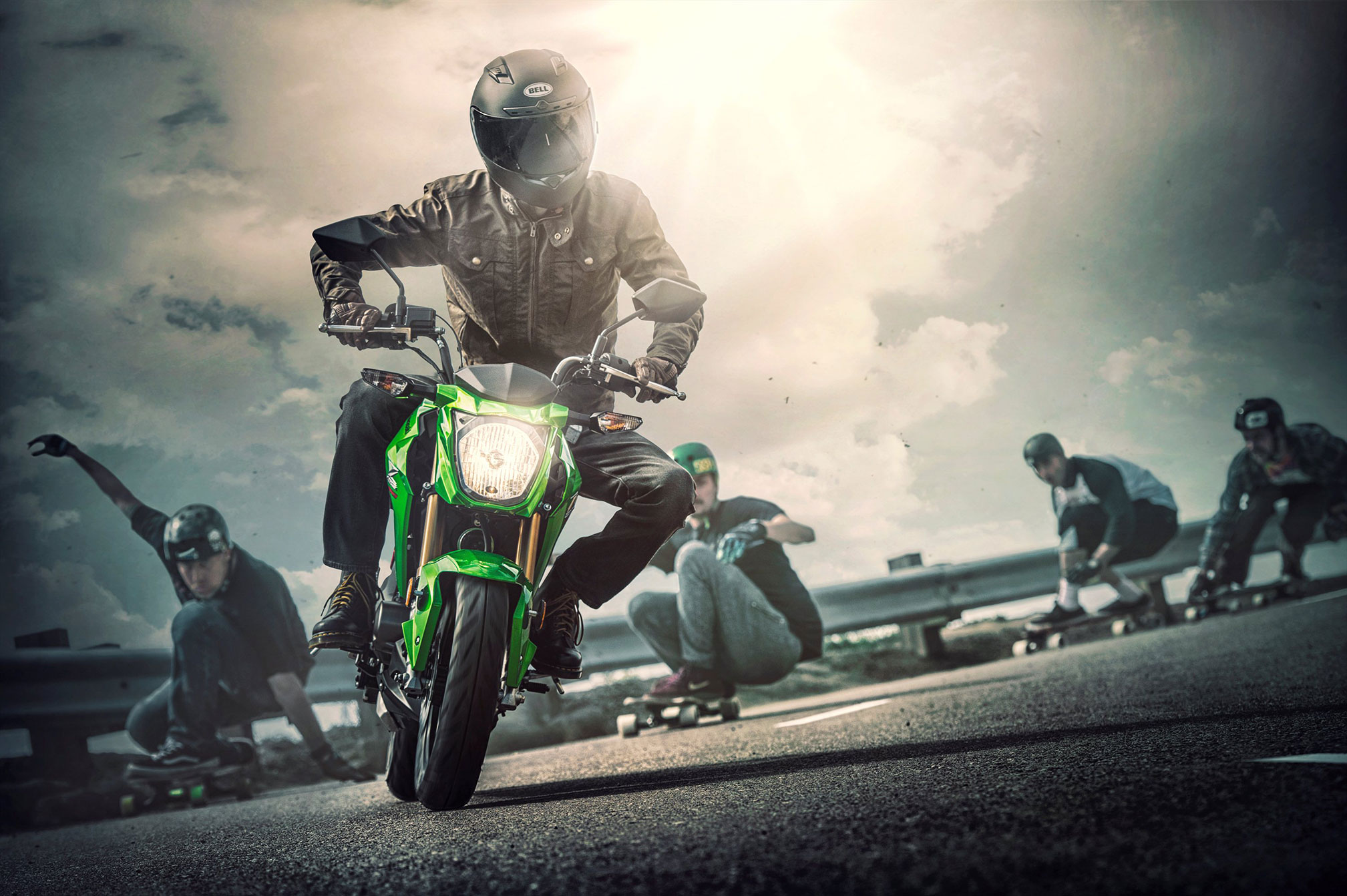 Kawasaki Z125 Pro Wallpapers