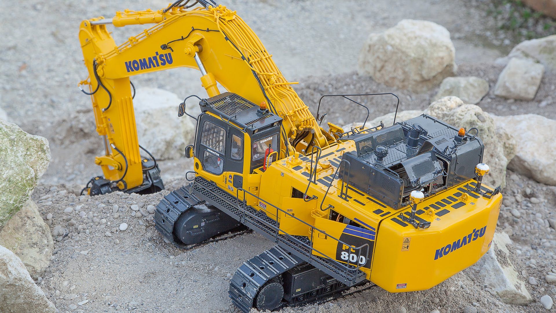 Komatsu Pc800 Excavator Wallpapers