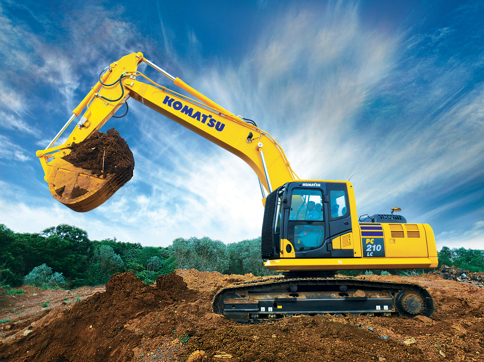 Komatsu Pc800 Excavator Wallpapers