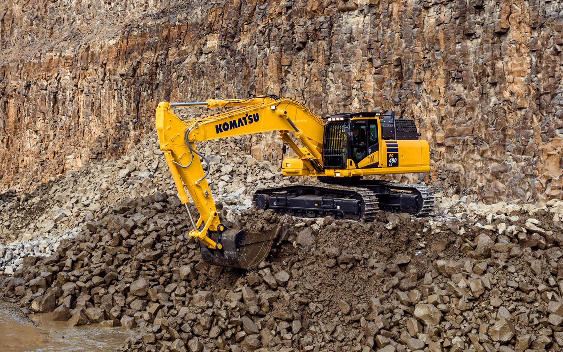 Komatsu Pc800 Excavator Wallpapers