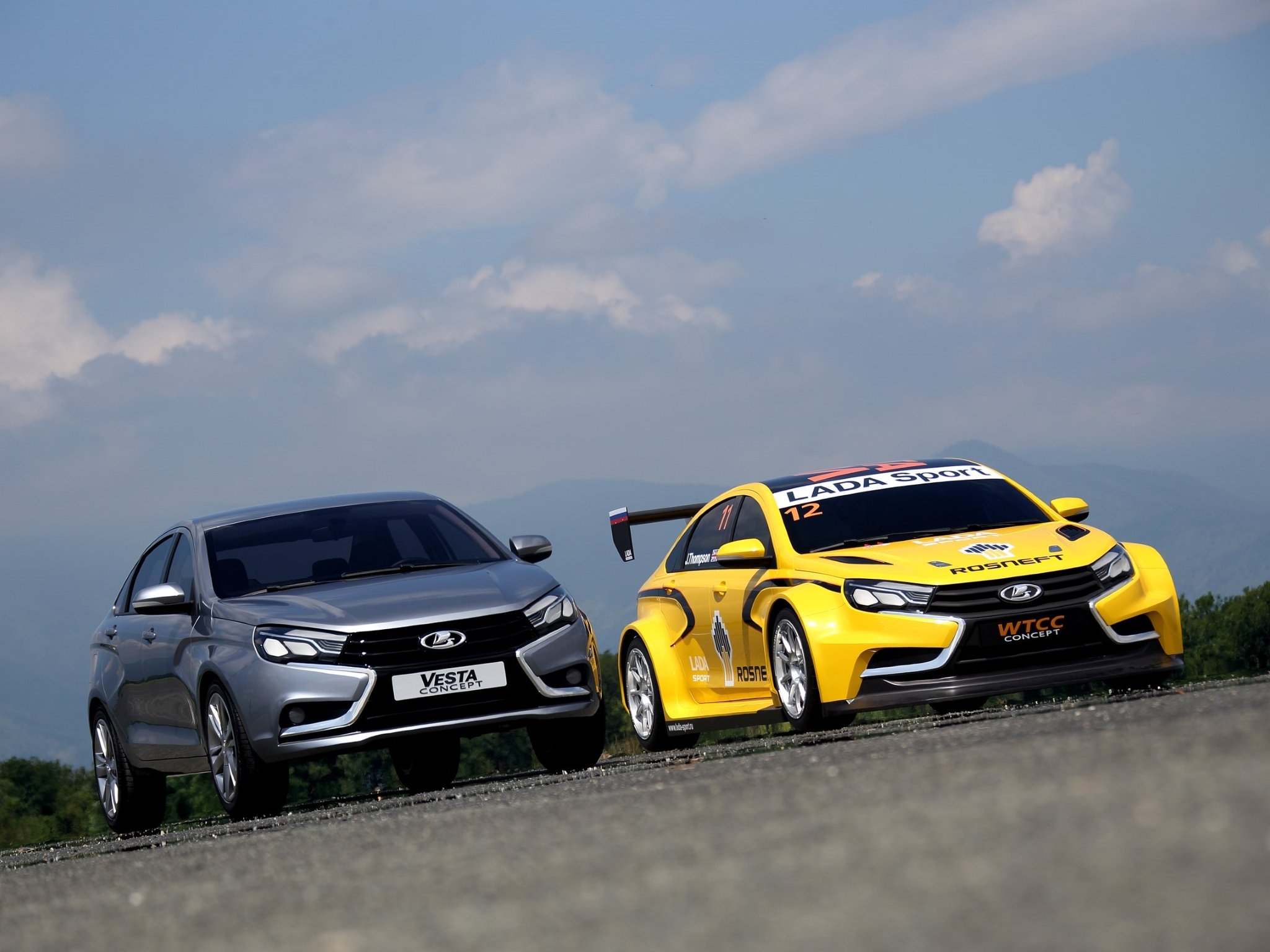 Lada Vesta Wallpapers