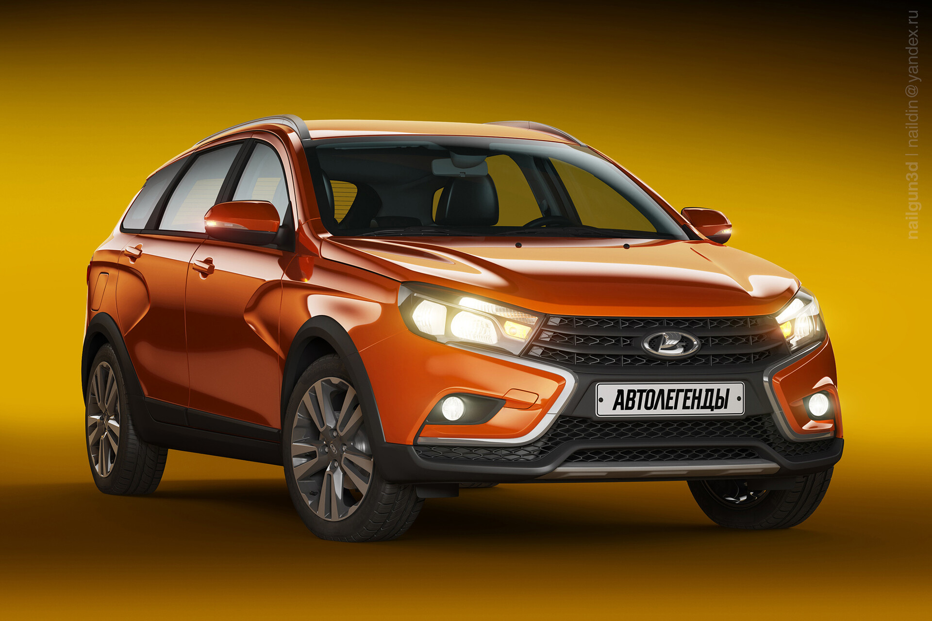 Lada Vesta Sw Wallpapers