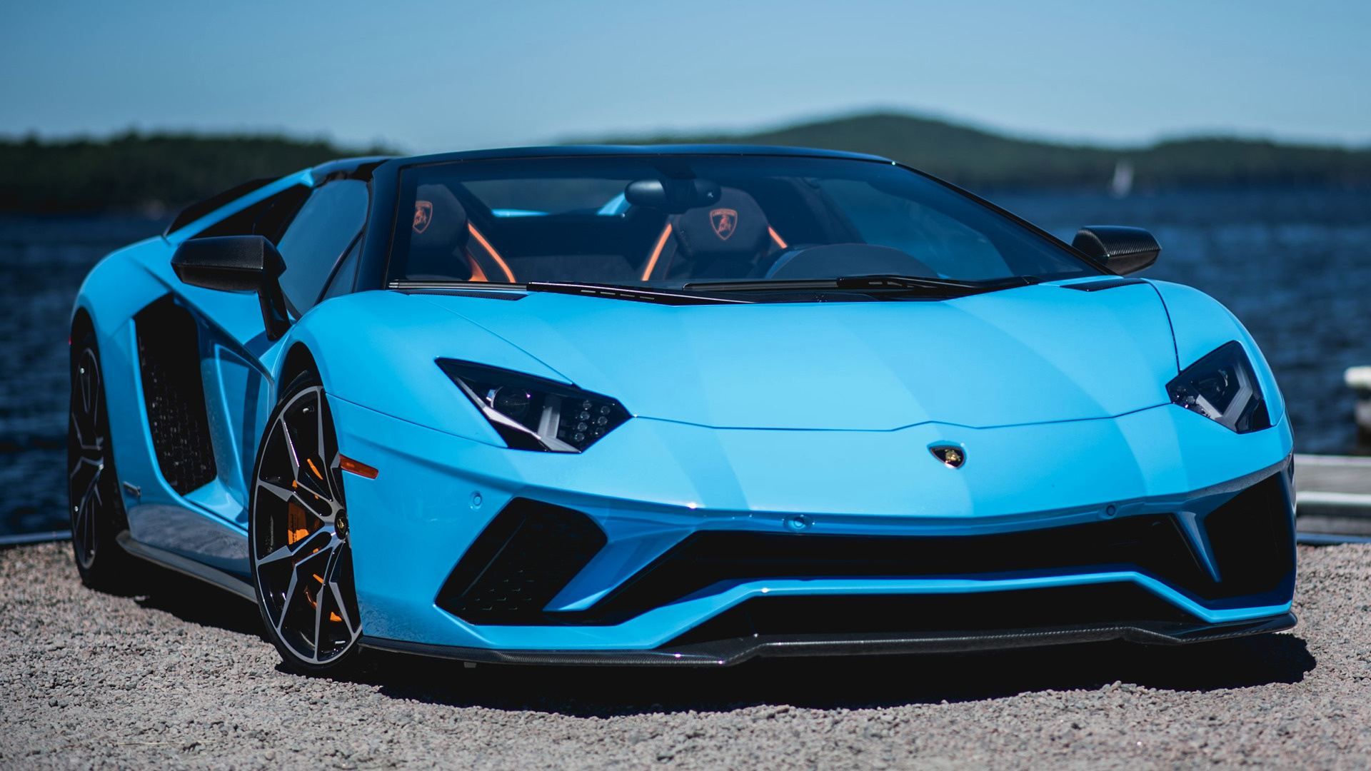 Lamborghini Aventador S Roadster 2017 Wallpapers