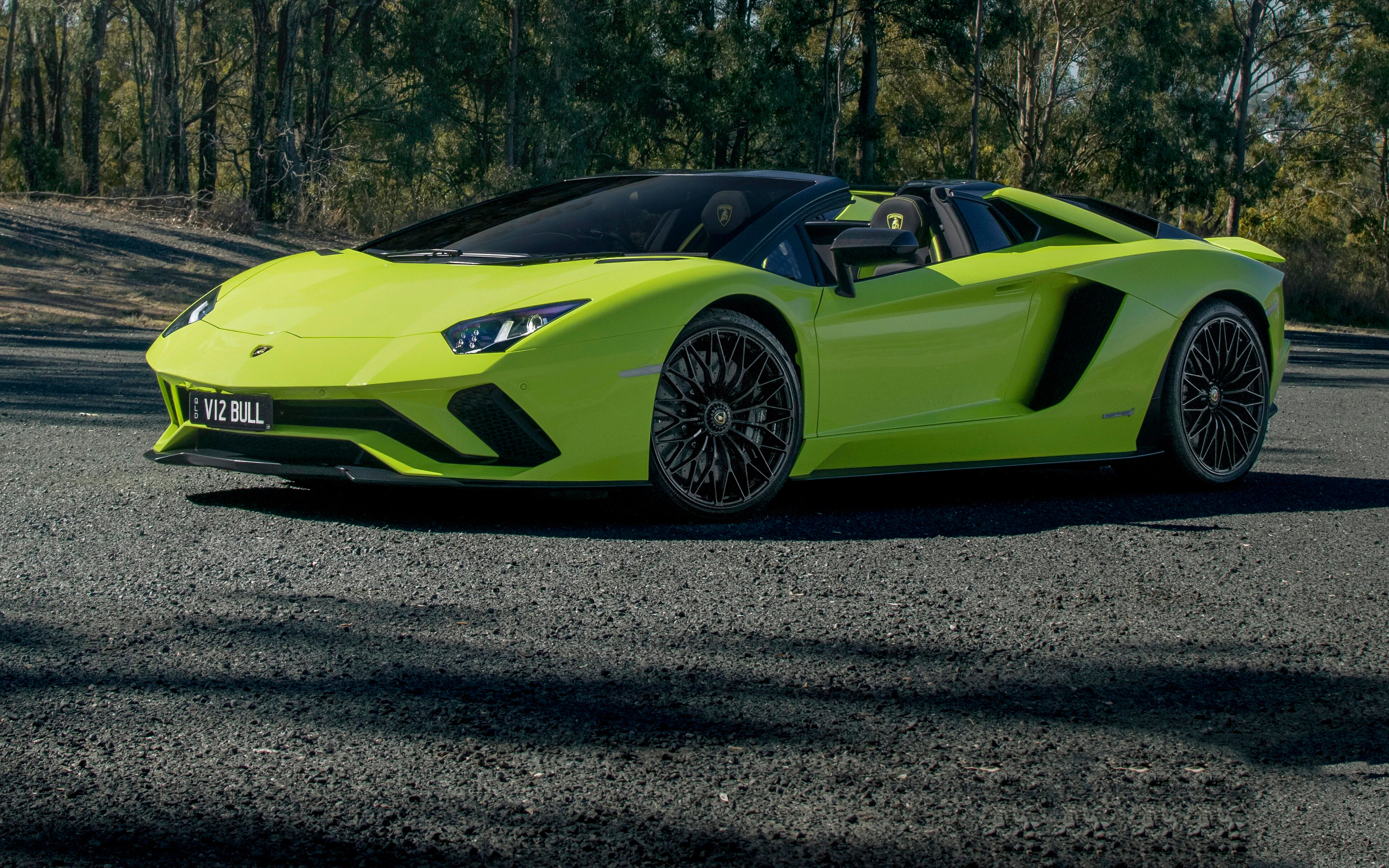 Lamborghini Aventador S Roadster 2017 Wallpapers