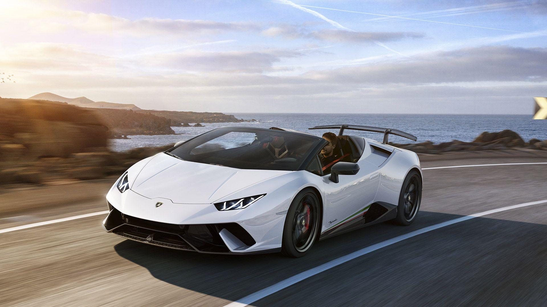 Lamborghini Huracan Spyder Performante Wallpapers