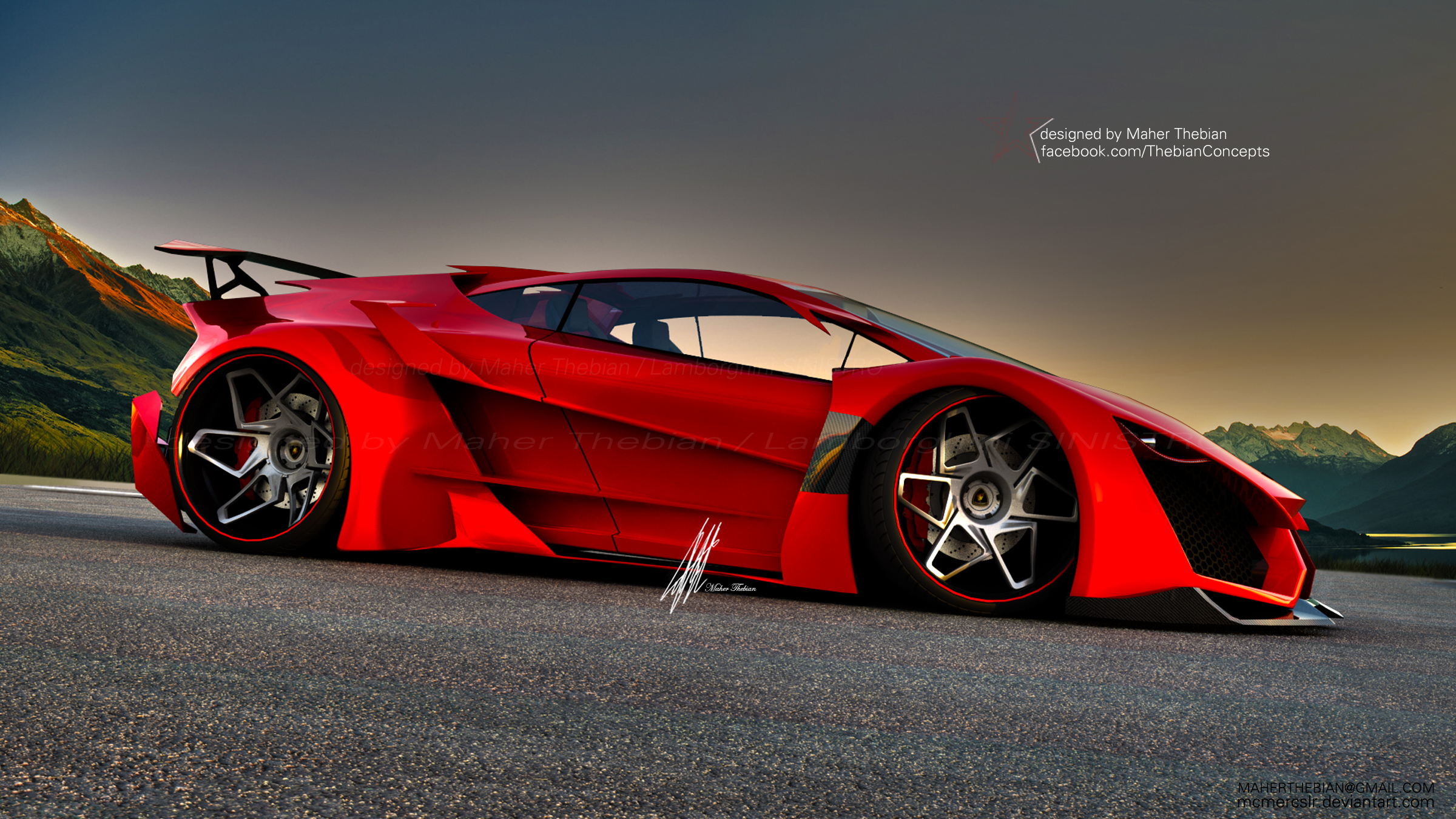 Lamborghini Sinistro Concept Wallpapers