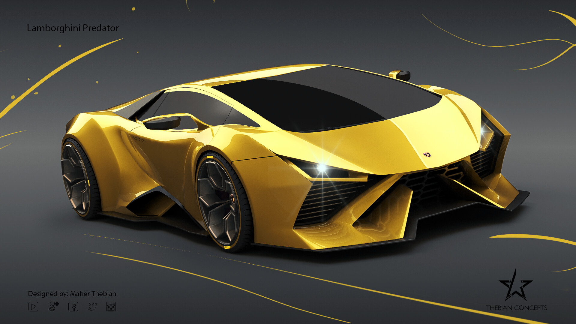 Lamborghini Sinistro Concept Wallpapers