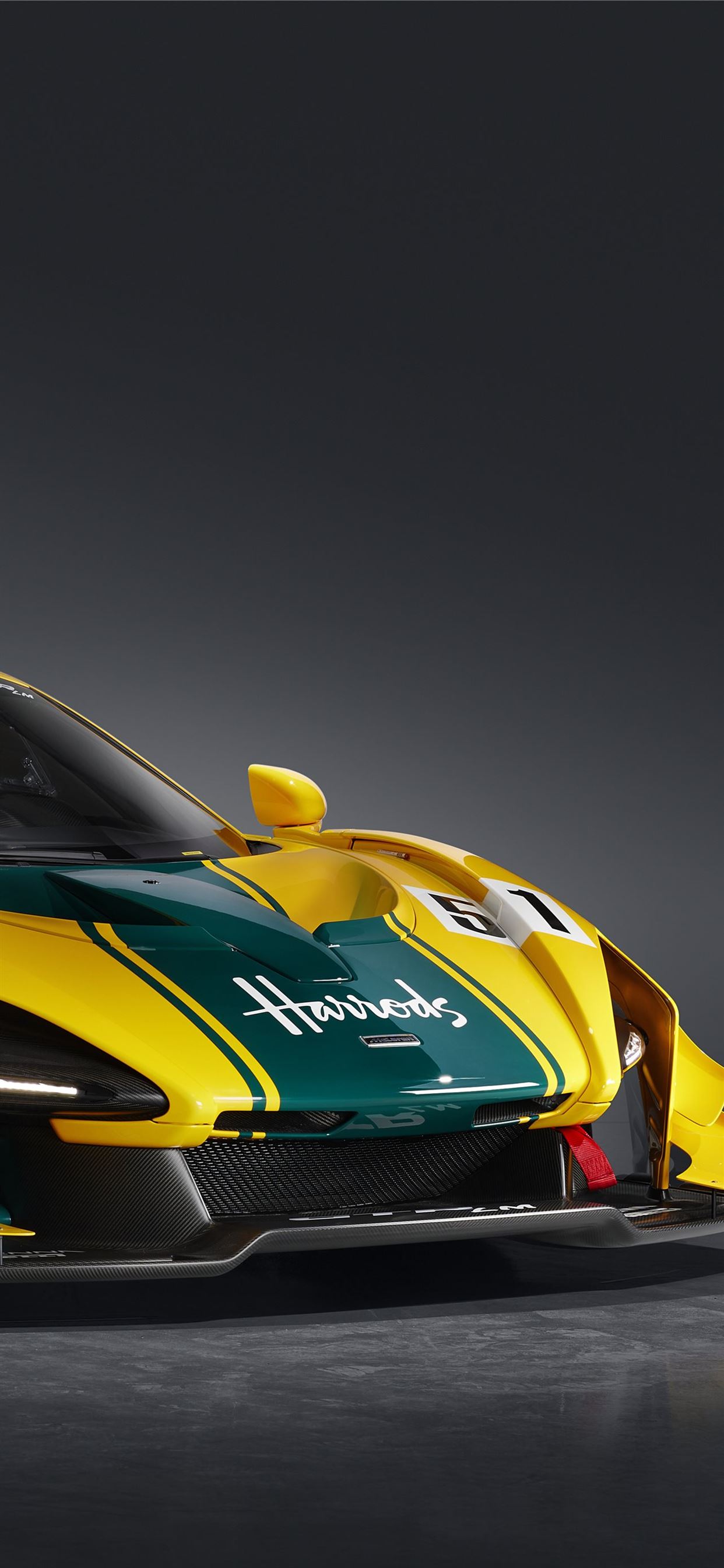 Mclaren Senna Gtr Lm 825/6 Harrods Wallpapers