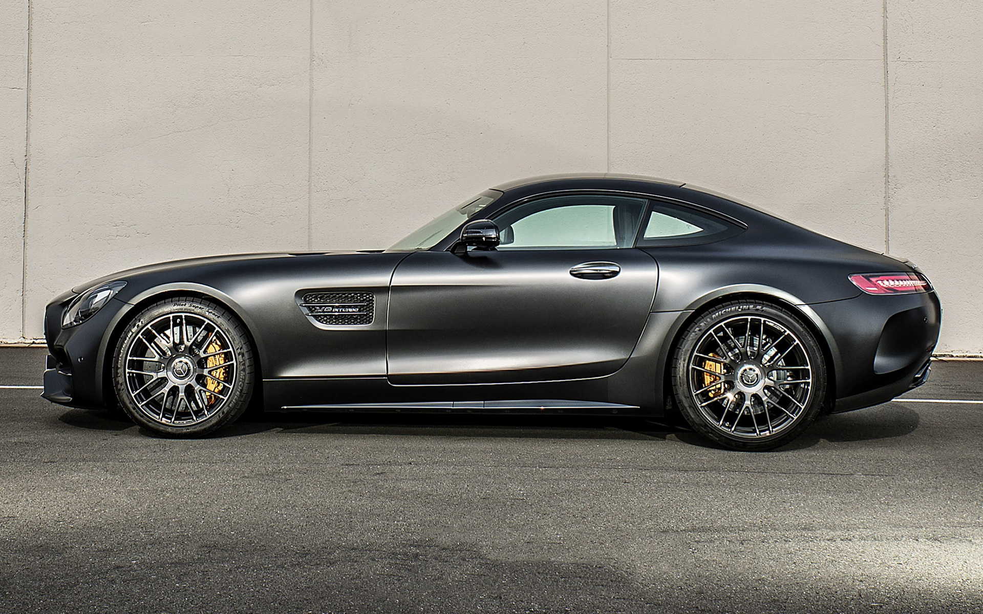 Mercedes Amg Gt C Edition 50 2017 Rear Wallpapers