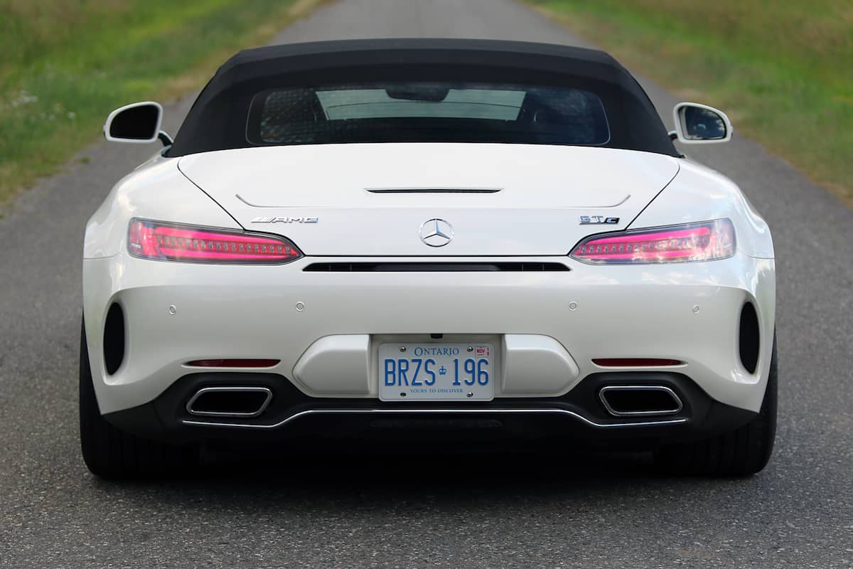 Mercedes Amg Gt C Edition 50 2017 Rear Wallpapers