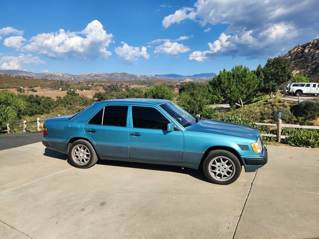 Mercedes-Benz Retro 1980-85 500 Sel Blue Wallpapers