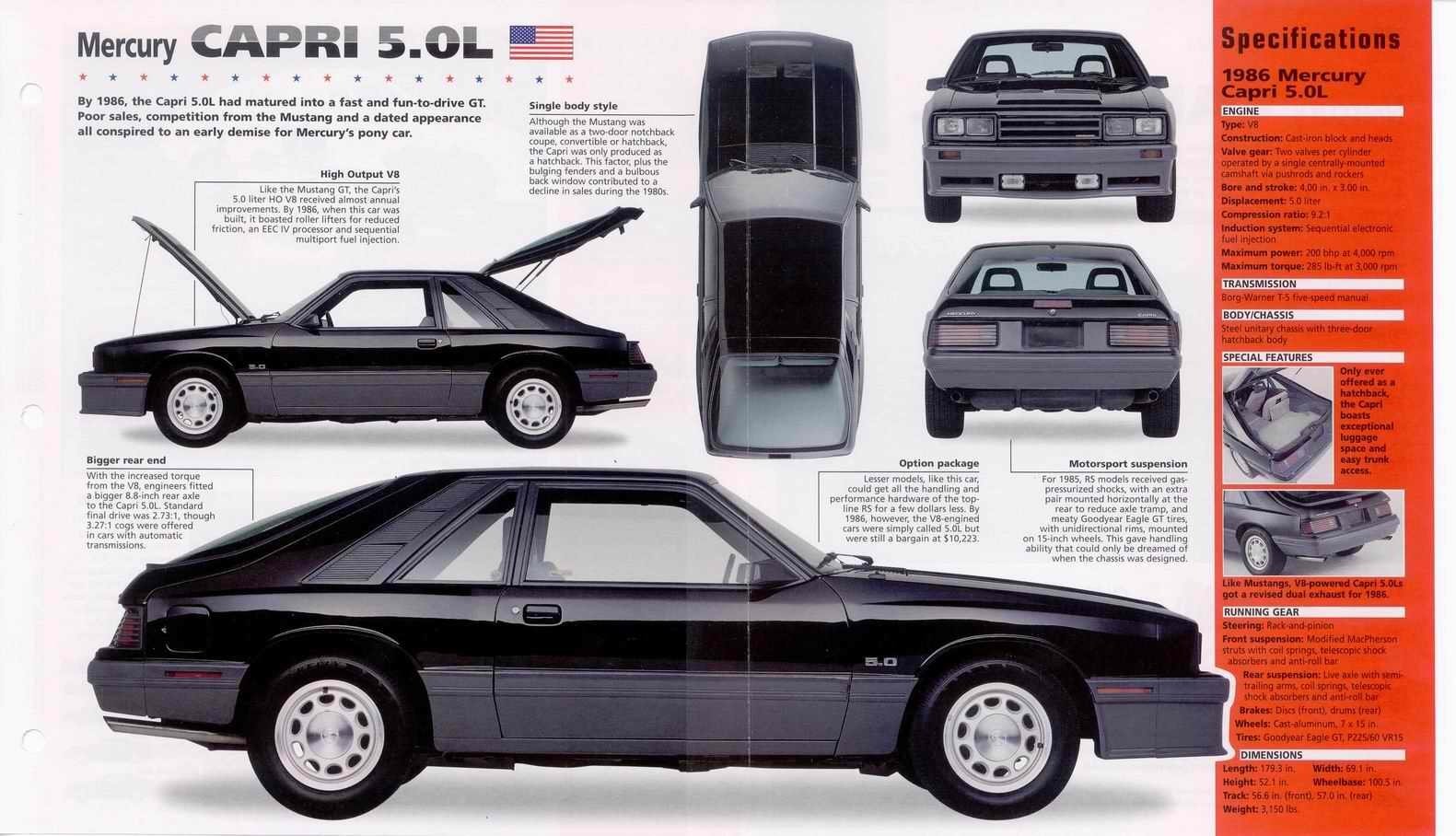 Mercury Capri Gt Wallpapers