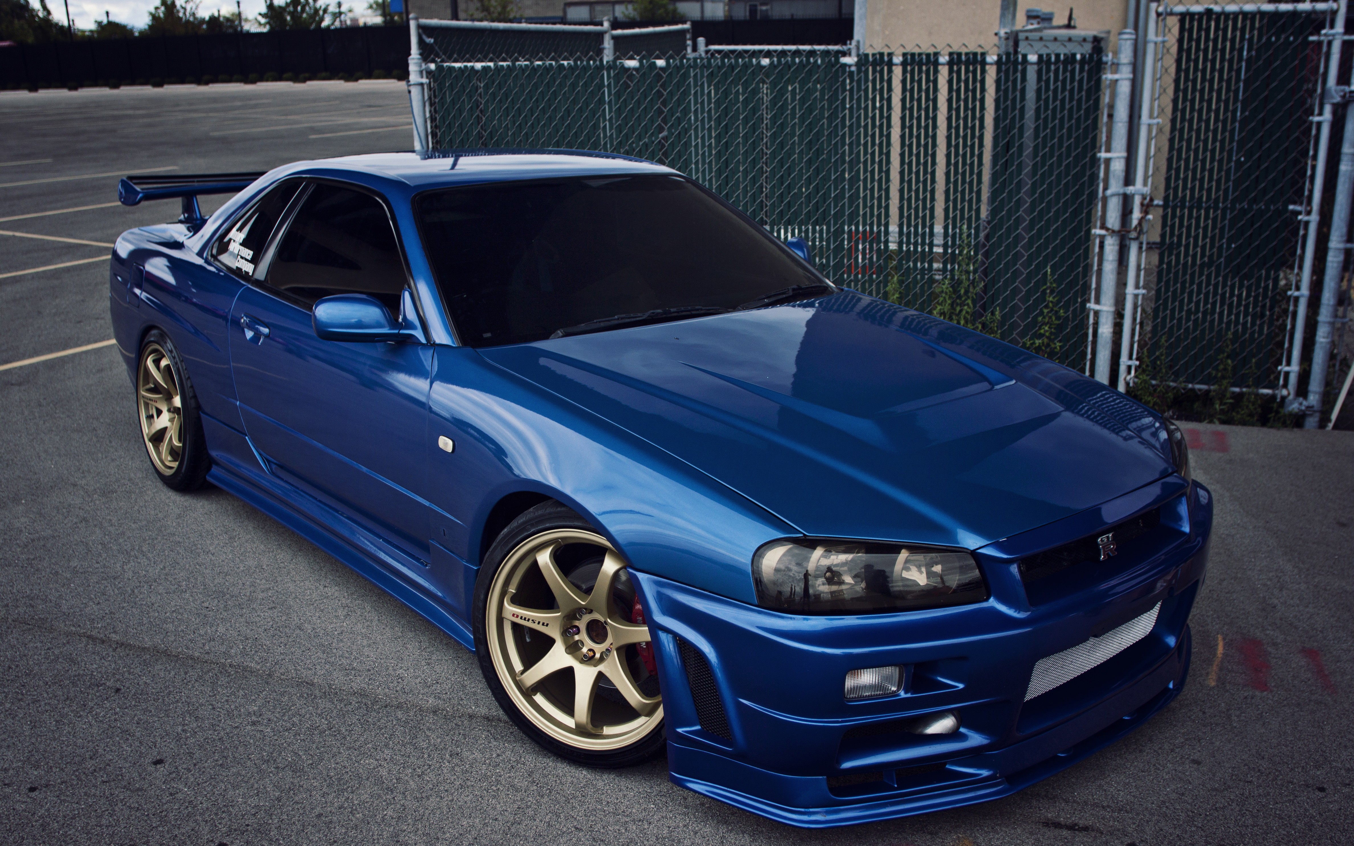 Nissan Skyline Gtr Blue Wallpapers